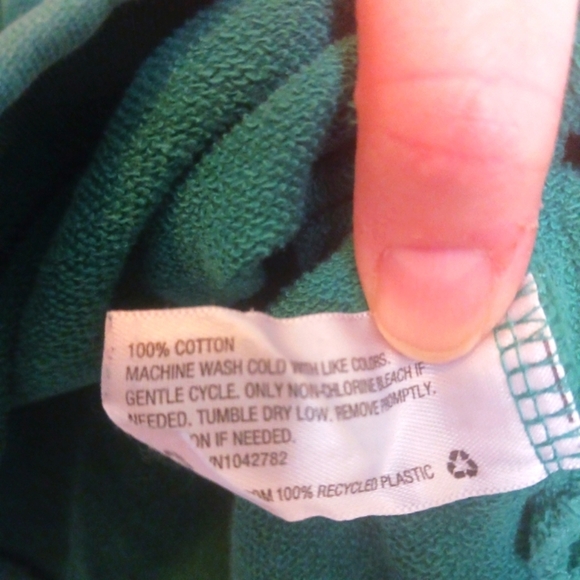 Universal Thread Teal Grean Blue Terry Sweatshirt Sz XL - Picture 6 of 6